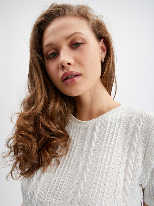 Orsay Weiße Damen Bluse ORSAY