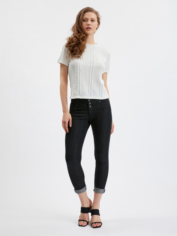 Orsay Weiße Damen Bluse ORSAY