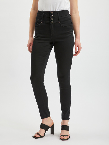 Orsay Schwarze Skinny-Fit-Hose Damen ORSAY