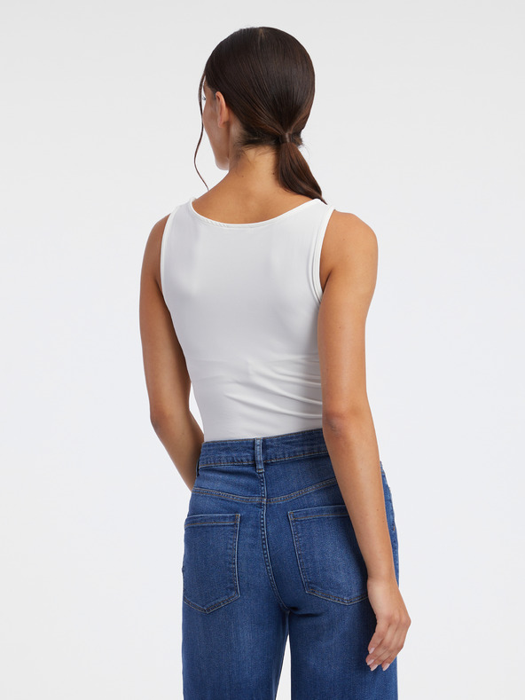 Orsay Weißer Damenbody ORSAY