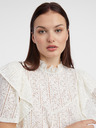 Orsay Weiße Damen-Spitzenbluse ORSAY