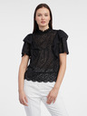 Orsay Schwarze Damen-Spitzenbluse ORSAY