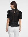 Orsay Schwarze Damen-Spitzenbluse ORSAY