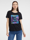 Orsay Schwarzes Damen-T-Shirt ORSAY