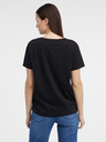 Orsay Schwarzes Damen-T-Shirt ORSAY