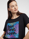 Orsay Schwarzes Damen-T-Shirt ORSAY