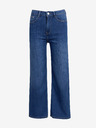 Orsay Dunkelblaue Damenjeans mit weitem Bein ORSAY