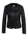Orsay Schwarze Damen Lederjacke ORSAY