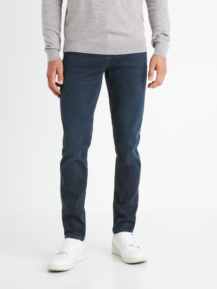 Celio Dunkelblaue Slim Fit Jeans für Herren Celio Foslim