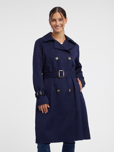 Orsay Dunkelblauer Damen-Trenchcoat ORSAY