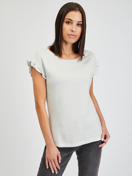 Orsay Weißes Damen-T-Shirt ORSAY