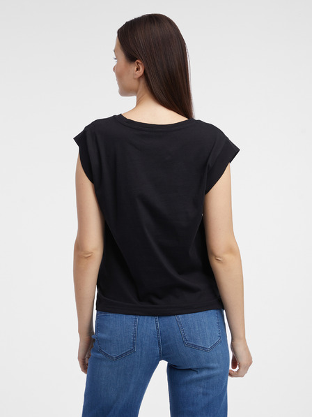 Orsay Schwarzes Damen-T-Shirt ORSAY