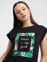Orsay Schwarzes Damen-T-Shirt ORSAY