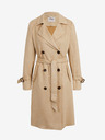 Orsay Beigefarbener Trenchcoat für Damen aus Wildleder ORSAY