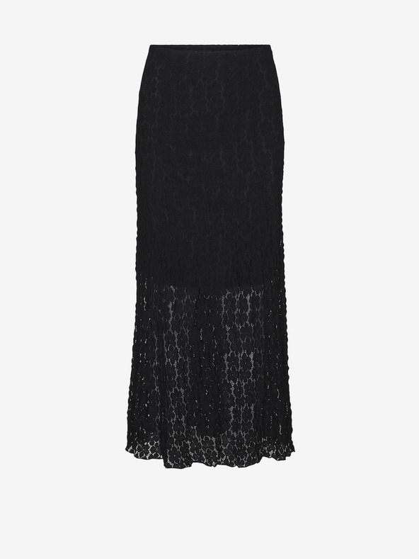 AWARE by VERO MODA Schwarzer Damen-Spitzen-Maxirock AWARE by VERO MODA Vania