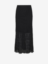 AWARE by VERO MODA Schwarzer Damen-Spitzen-Maxirock AWARE by VERO MODA Vania