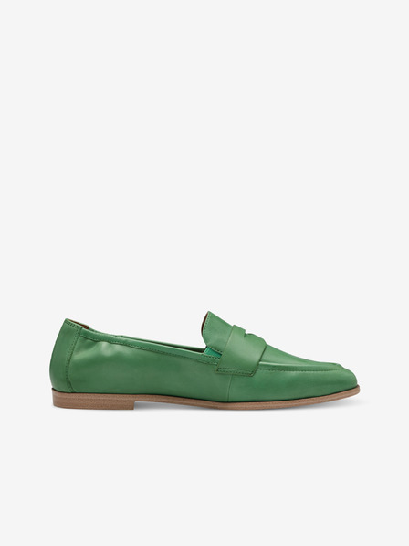 Tamaris Grüne Damen Leder Halbschuhe Tamaris