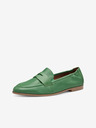 Tamaris Grüne Damen Leder Halbschuhe Tamaris
