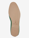 Tamaris Grüne Damen Leder Halbschuhe Tamaris
