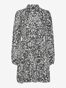 Vero Moda Weiß-schwarz gemustertes Damen-Shirt-Kleid Vero Moda Debby