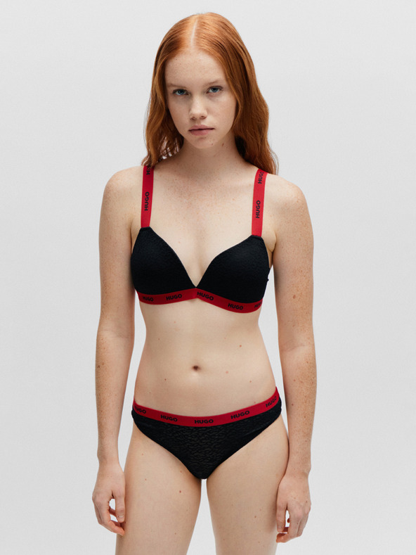 HUGO Schwarzer Damen-Spitzen-BH von HUGO