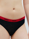 HUGO Schwarzer HUGO Spitzen-Slip für Damen