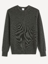 Celio Dunkelgrauer Herren-Basic-Pullover Celio Gexter