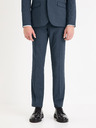 Celio Dunkelblau karierte Herren Anzughose Celio Gogabinfun