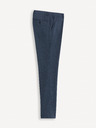 Celio Dunkelblau karierte Herren Anzughose Celio Gogabinfun