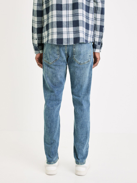 Celio Blaue Herrenjeans mit schmaler Passform Celio Gostroy