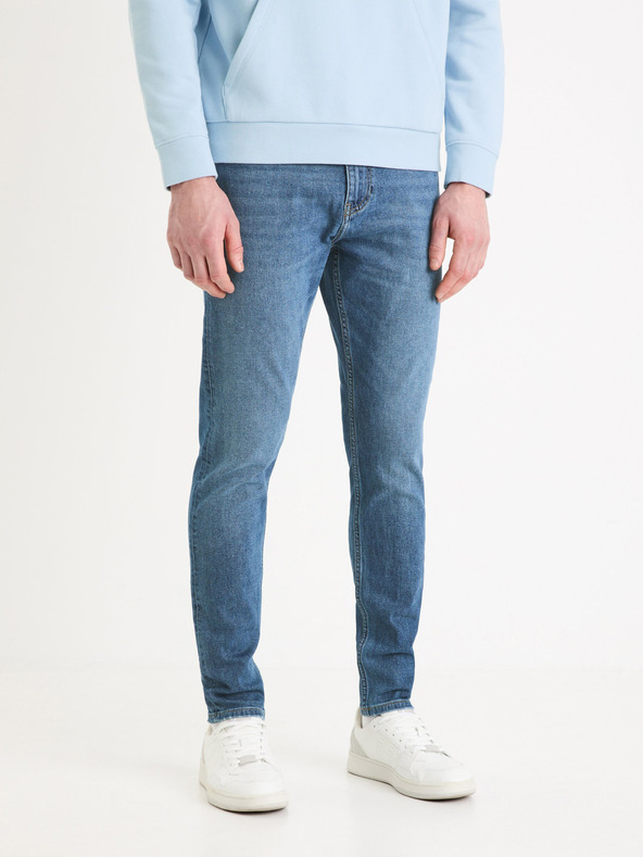 Celio Blaue Skinny Fit Jeans Celio Foskinny