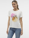 Vero Moda Vero Moda Cremefarbenes Damenhemd Facey