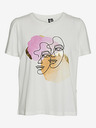 Vero Moda Vero Moda Cremefarbenes Damenhemd Facey