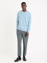 Celio Hellblauer Herren-Basic-Pullover Celio Decotonv