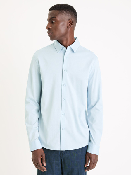 Celio Hellblaues Herrenhemd Celio Vajersey