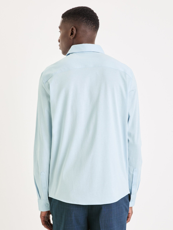 Celio Hellblaues Herrenhemd Celio Vajersey