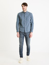 Celio Blaues Herrenhemd Celio Gepik