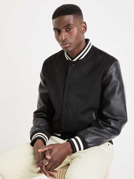Celio Schwarzer Herrenbomber Celio Guvarsisu