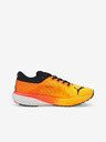 Puma Orange und gelbe Herren Puma Deviate Nitro 2 Turnschuhe