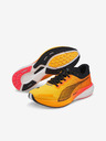 Puma Orange und gelbe Herren Puma Deviate Nitro 2 Turnschuhe