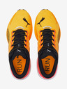 Puma Orange und gelbe Herren Puma Deviate Nitro 2 Turnschuhe