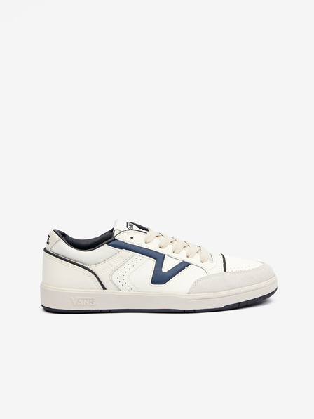 Vans Cremefarbene Herren-Sneaker aus Leder VANS Lowland CC