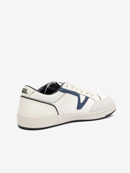 Vans Cremefarbene Herren-Sneaker aus Leder VANS Lowland CC