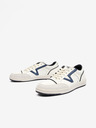 Vans Cremefarbene Herren-Sneaker aus Leder VANS Lowland CC