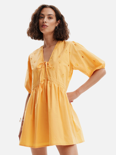 Desigual Orange Desigual Lombard Damen Minikleid