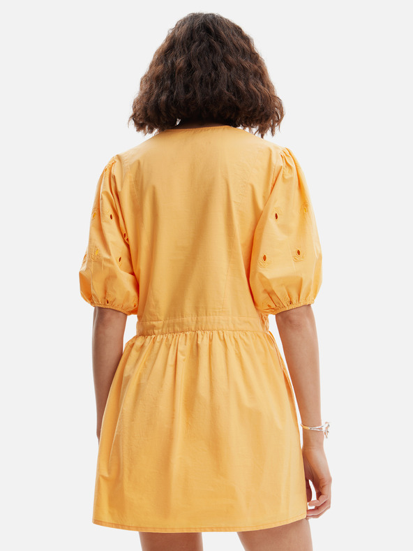 Desigual Orange Desigual Lombard Damen Minikleid