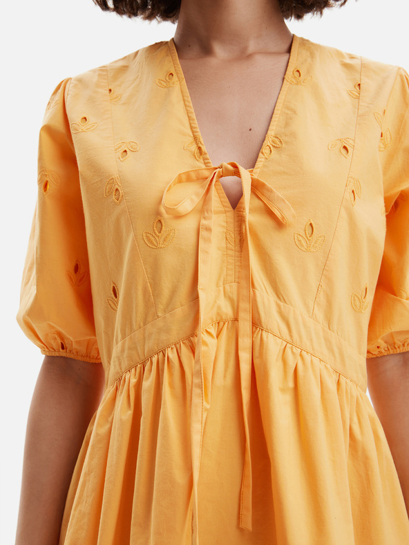 Desigual Orange Desigual Lombard Damen Minikleid