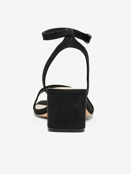 ONLY Schwarze Damen-Sandalen mit Absatz ONLY Hanna