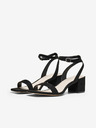 ONLY Schwarze Damen-Sandalen mit Absatz ONLY Hanna