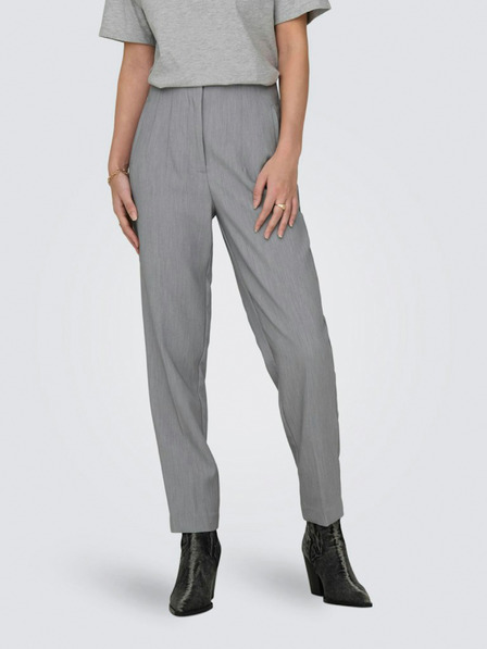 ONLY Hellgraue Damenhose ONLY Raven Trousers